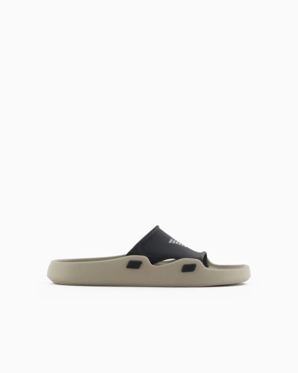 Ciabatte Beach in gomma Emporio Armani - immagine 3