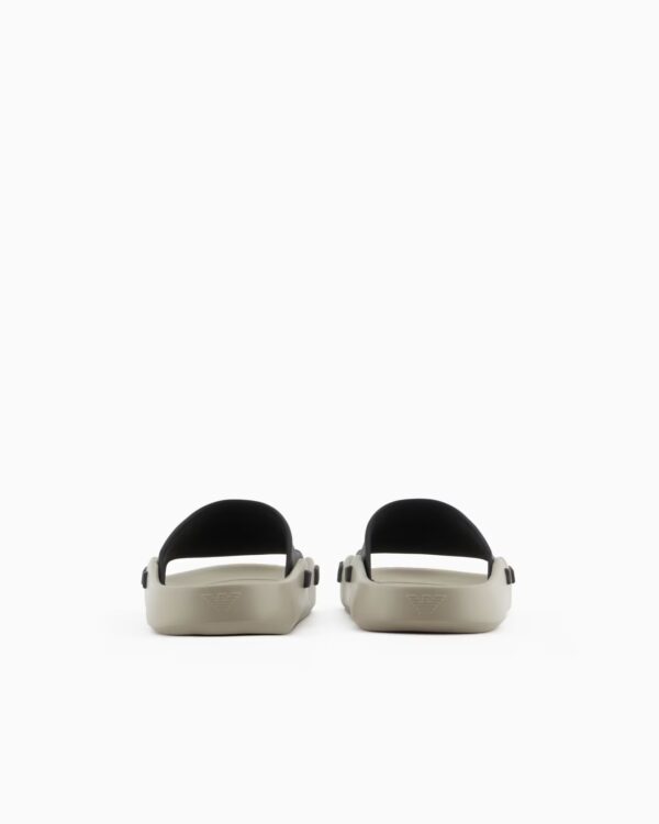 Ciabatte Beach in gomma Emporio Armani - immagine 4