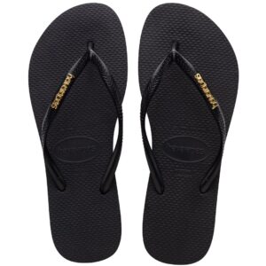 Havaianas Slim Logo Metallic
Nero