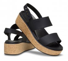Brooklyn Cork Low Wedge W
Nero
