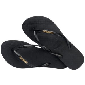 Havaianas Slim Logo Metallic
Nero