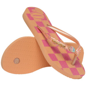Havaianas Kids Slim Glitter Trendy
Arancio