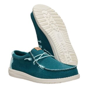 Wally Braided slip-on
Deep green/harbor grey