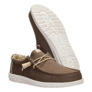 Wally Stretch Canvas slip-on
Teak brown