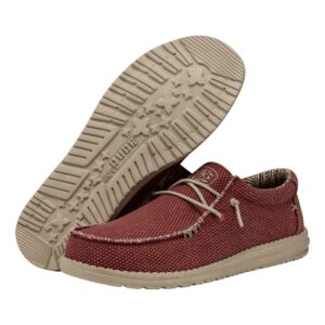Wally Braided slip-on
Pompeian red
