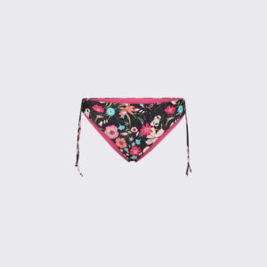 Slip da mare con stampa
Nero