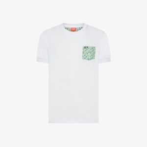 T-shirt taschino
Bianco azzurro