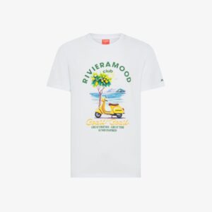 T-shirt grafica
Bianco giallo