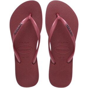 Havaianas Slim Logo Metallic
Amaranto