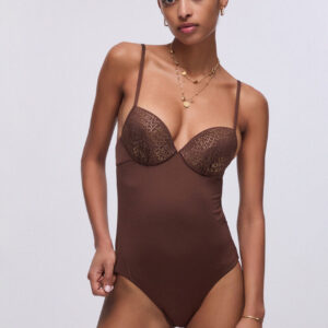 Costume intero push-up
Marrone