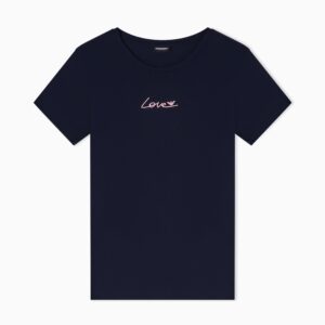 T-shirt donna love
Blu