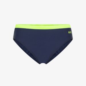 Slip mare dettagli fluo
Blu navy
