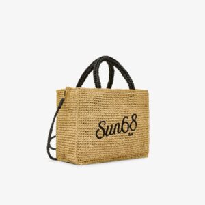 Borsa media in rafia
Beige